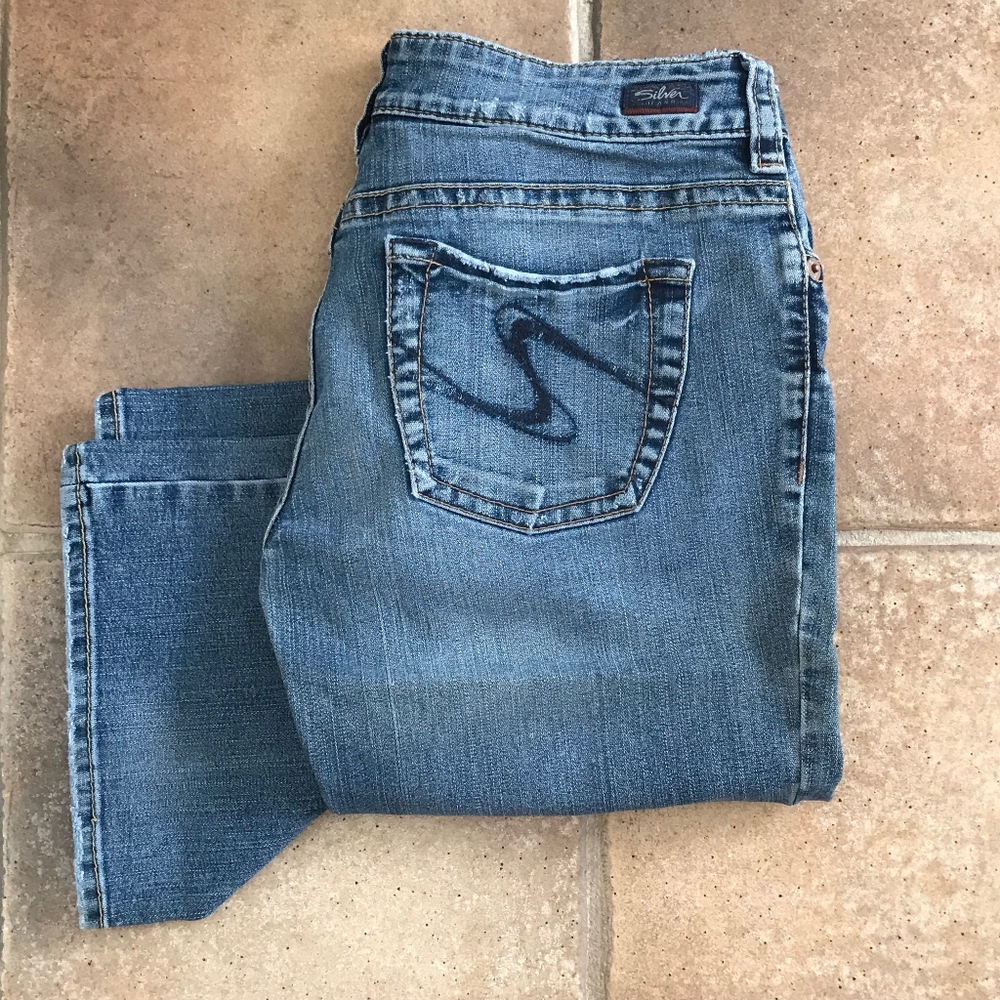Silver Suki Jeans